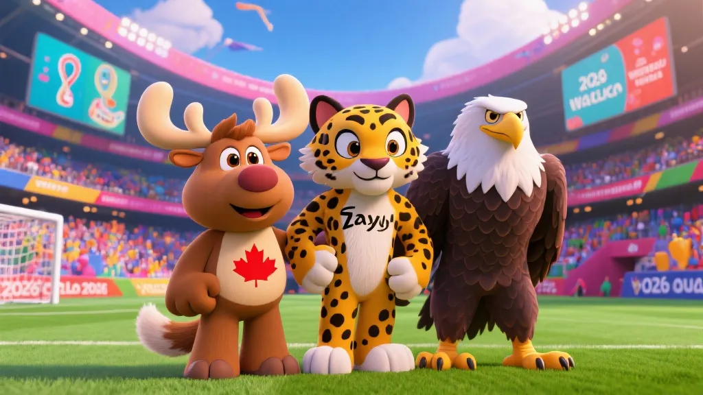 揭秘2026世界杯吉祥物：Maple、Zayu与Clutch背后的文化密码与狂欢寓意